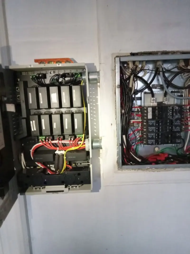 Electrical panel upgrade completed for Commercial Electrician Services in Hamilton